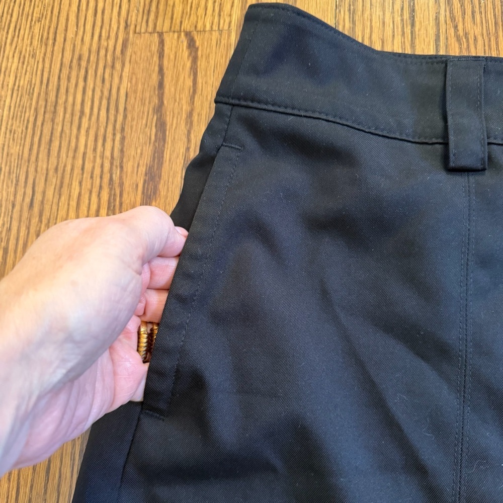 Izod Golf Ladies Black Pleated Skirt w/ Shorts Size 14 - Picture 3 of 10
